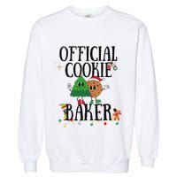 Cookie Baker Funny Cookie Tester Christmas Couple Garment-Dyed Sweatshirt