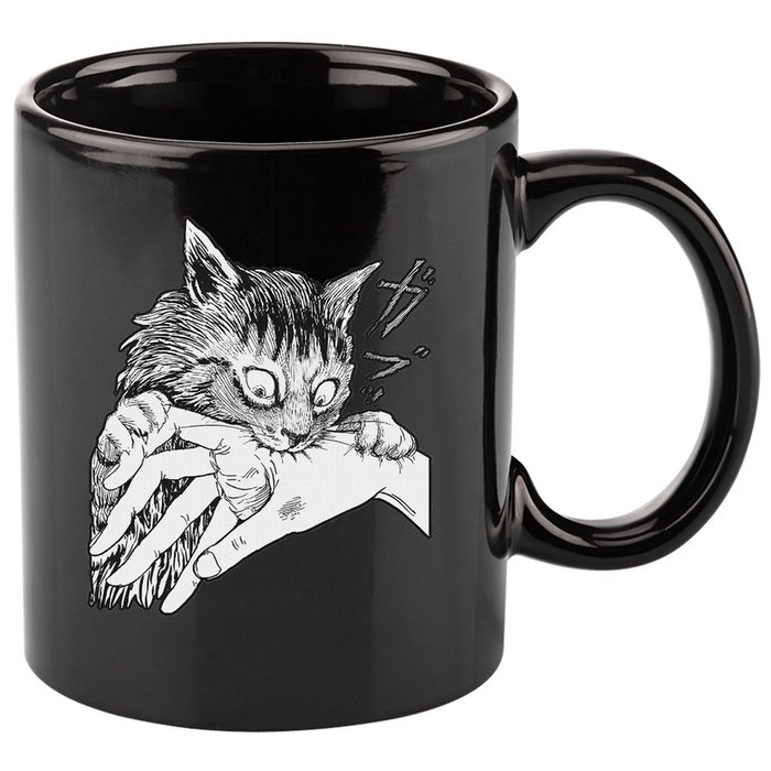 Cat Bite Funny For Women 11oz C Handle Ceramic Mug