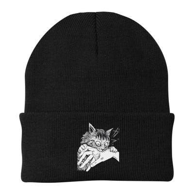 Cat Bite Funny For Women Beanie