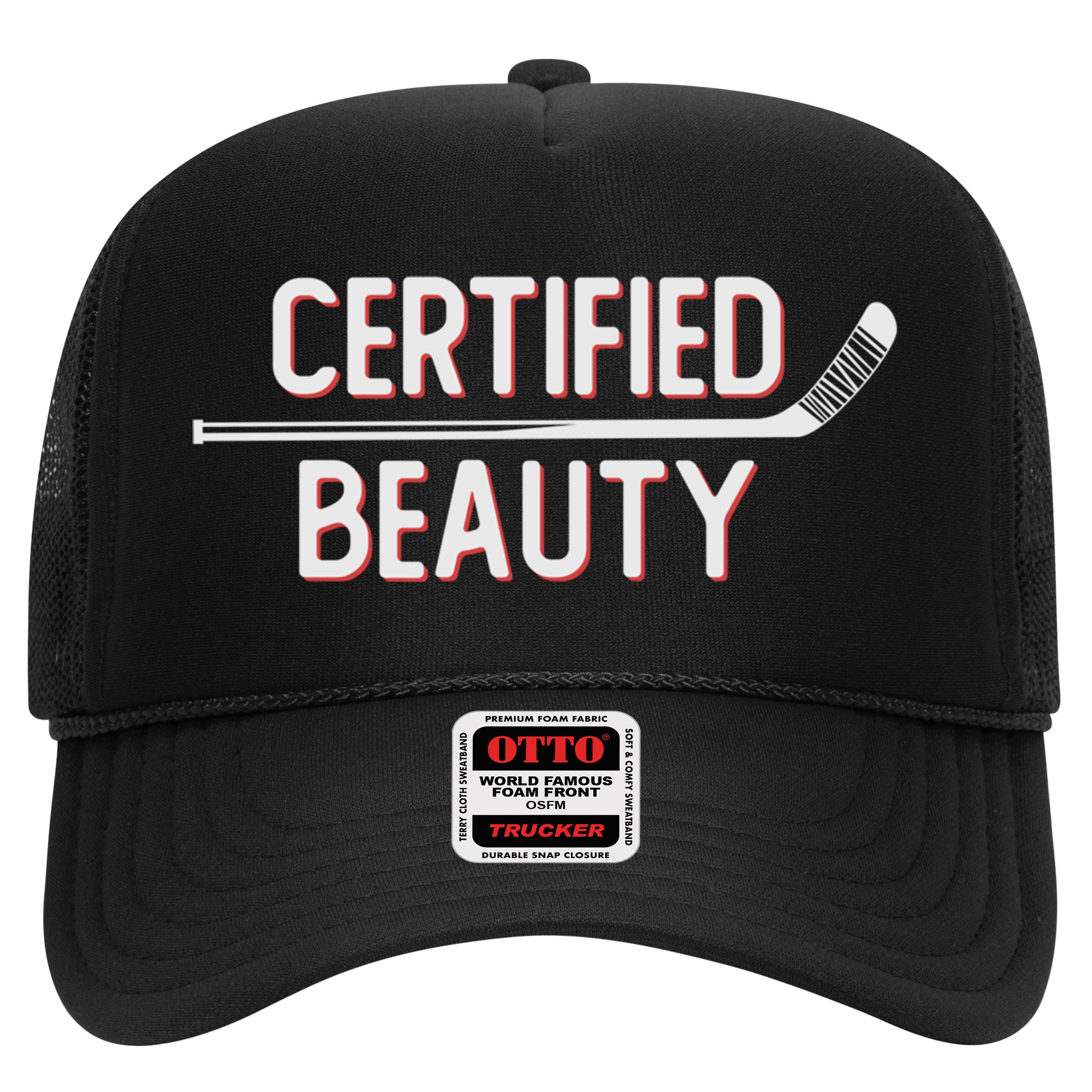 Certified Beauty Funny Ice Hockey Slang Wheel Snipe Celly Cool Gift Hat