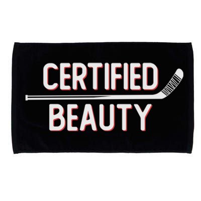 Certified Beauty Funny Ice Hockey Slang Wheel Snipe Celly Cool Gift Microfiber Hand Towel