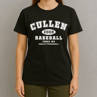 Cullen Baseball Forks Washington, Home Of Thunderball TShirt T-Shirt