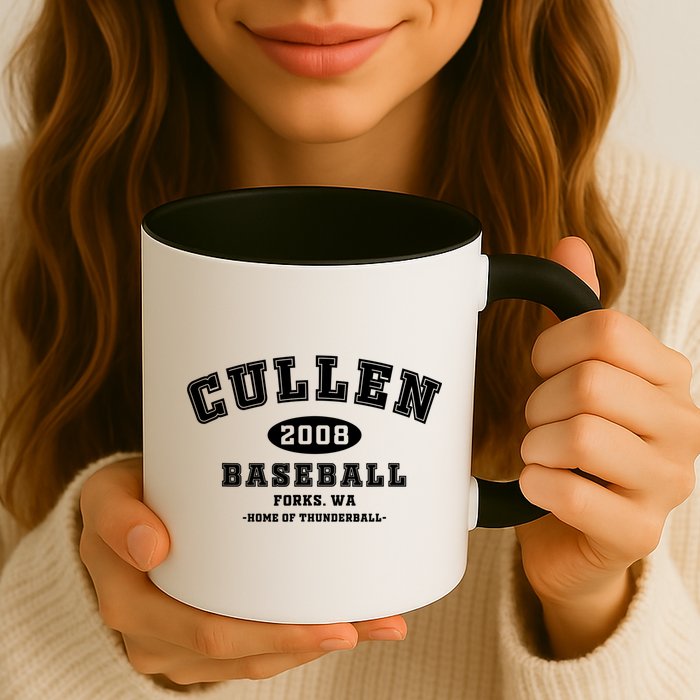 Cullen Baseball Forks Washington, Home Of Thunderball TShirt Mug
