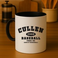 Cullen Baseball Forks Washington, Home Of Thunderball TShirt Mug