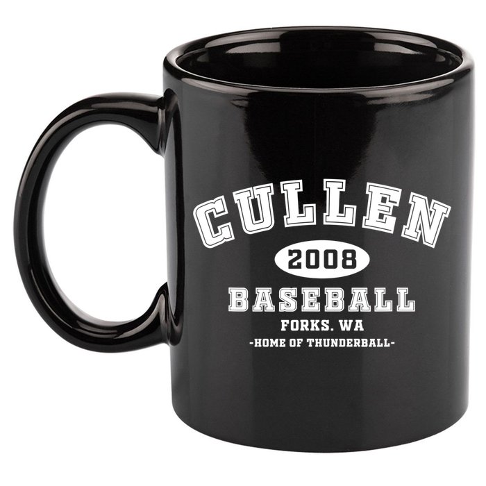 Cullen Baseball Forks Washington, Home Of Thunderball TShirt 11oz C Handle Ceramic Mug