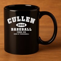 Cullen Baseball Forks Washington, Home Of Thunderball TShirt 11oz C Handle Ceramic Mug