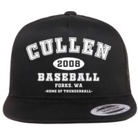 Cullen Baseball Forks Washington, Home Of Thunderball TShirt Flat Bill Trucker Hat
