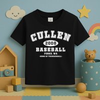 Cullen Baseball Forks Washington, Home Of Thunderball TShirt Toddler T-Shirt