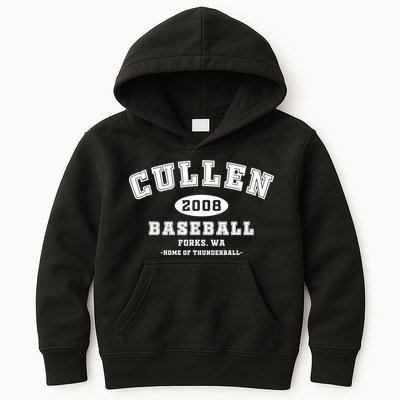 Cullen Baseball Forks Washington, Home Of Thunderball TShirt Kids Hoodie