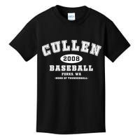 Cullen Baseball Forks Washington, Home Of Thunderball TShirt Kids T-Shirt