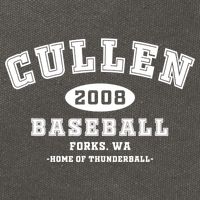 Cullen Baseball Forks Washington, Home Of Thunderball TShirt Cotton Canvas Backpack