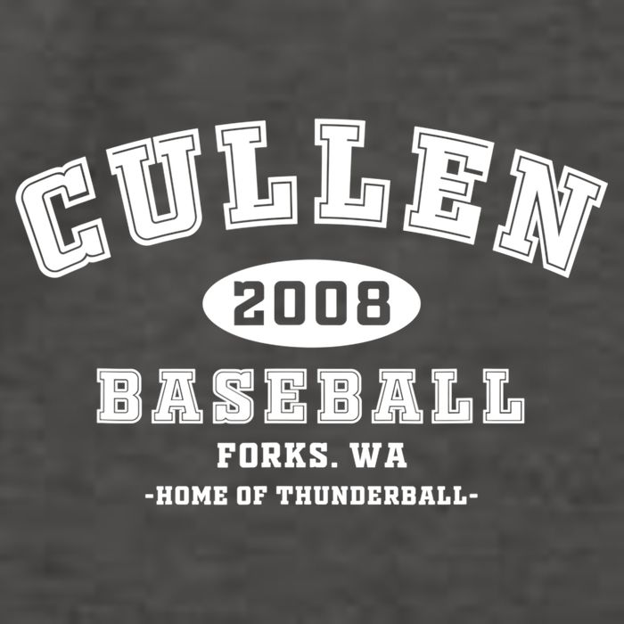 Cullen Baseball Forks Washington, Home Of Thunderball TShirt Vector Backpack