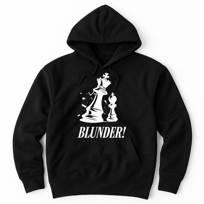 Chess Blunder Funny Player Joke Club Team Game Humor Hoodie