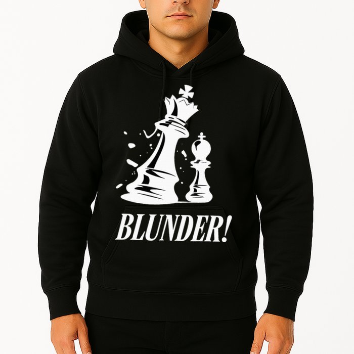 Chess Blunder Funny Player Joke Club Team Game Humor Hoodie