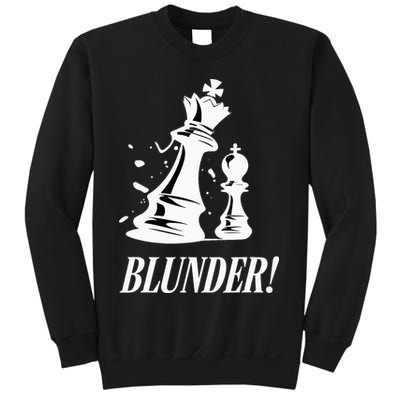 Chess Blunder Funny Player Joke Club Team Game Humor Sweatshirt