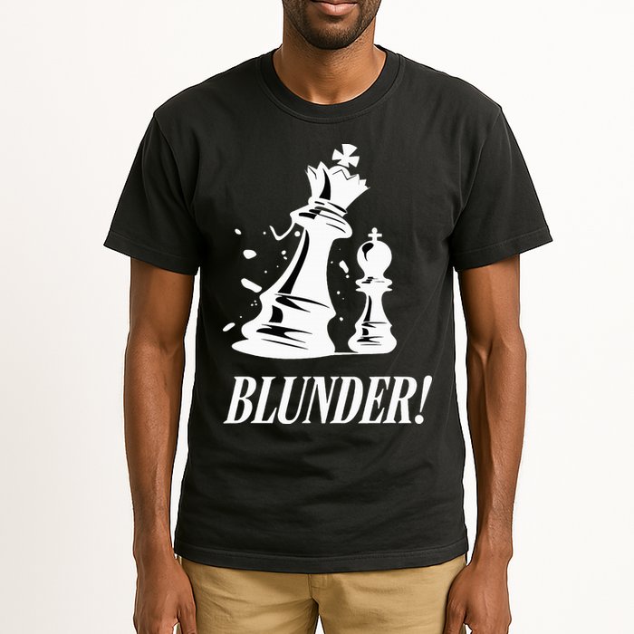 Chess Blunder Funny Player Joke Club Team Game Humor Tall T-Shirt