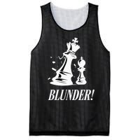 Chess Blunder Funny Player Joke Club Team Game Humor Mesh Reversible Basketball Jersey Tank