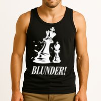 Chess Blunder Funny Player Joke Club Team Game Humor Tank Top