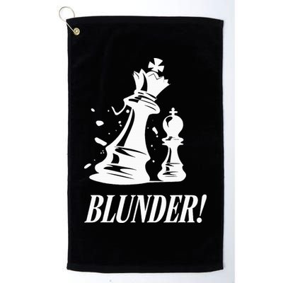 Chess Blunder Funny Player Joke Club Team Game Humor Golf Towel