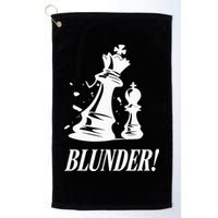 Chess Blunder Funny Player Joke Club Team Game Humor Golf Towel