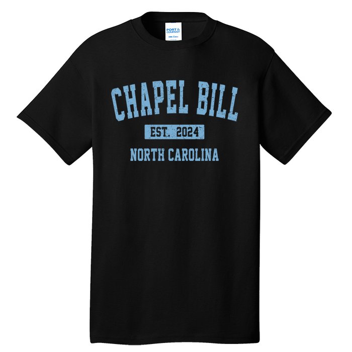 Chapel Bill Funny Sports Design North Carolina Tall T-Shirt