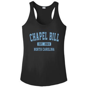 Chapel Bill Funny Sports Design North Carolina Ladies PosiCharge Competitor Racerback Tank