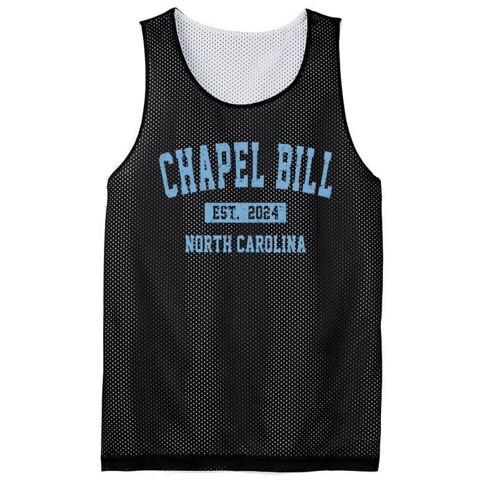 Chapel Bill Funny Sports Design North Carolina Mesh Reversible Basketball Jersey Tank