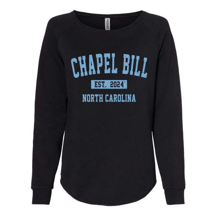 Chapel Bill Funny Sports Design North Carolina Womens California Wash Sweatshirt