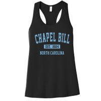 Chapel Bill Funny Sports Design North Carolina Women's Racerback Tank