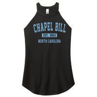 Chapel Bill Funny Sports Design North Carolina Women's Perfect Tri Rocker Tank