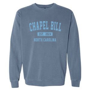 Chapel Bill Funny Sports Design North Carolina Garment-Dyed Sweatshirt