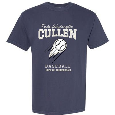 Cullen Baseball, Forks, Washington Home Of Thunder Ball Garment-Dyed Heavyweight T-Shirt