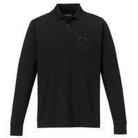 CirceS Bbq Funny Greek Mythology Performance Long Sleeve Polo