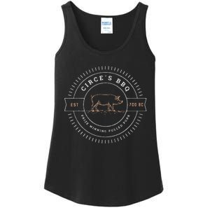 CirceS Bbq Funny Greek Mythology Ladies Essential Tank