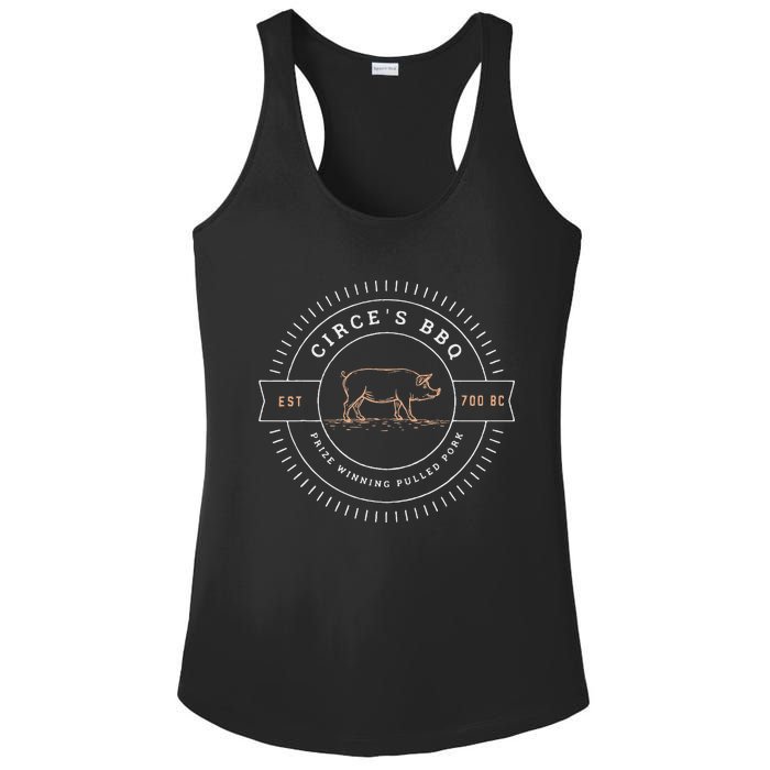 CirceS Bbq Funny Greek Mythology Ladies PosiCharge Competitor Racerback Tank