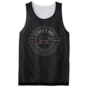 CirceS Bbq Funny Greek Mythology Mesh Reversible Basketball Jersey Tank