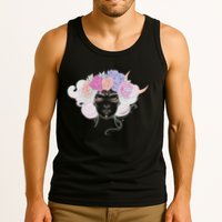 Cute Boho Flower Crown Woman Tank Top