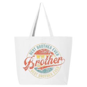 Cool Brother Fathers Day Retro Best Brother Ever 25L Jumbo Tote