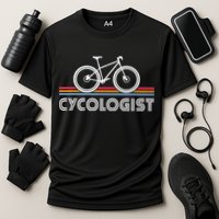 Cycologist Bicycle Funny Cycling Cycologist Cooling Performance Crew T-Shirt