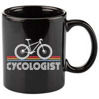 Cycologist Bicycle Funny Cycling Cycologist 11oz C Handle Ceramic Mug