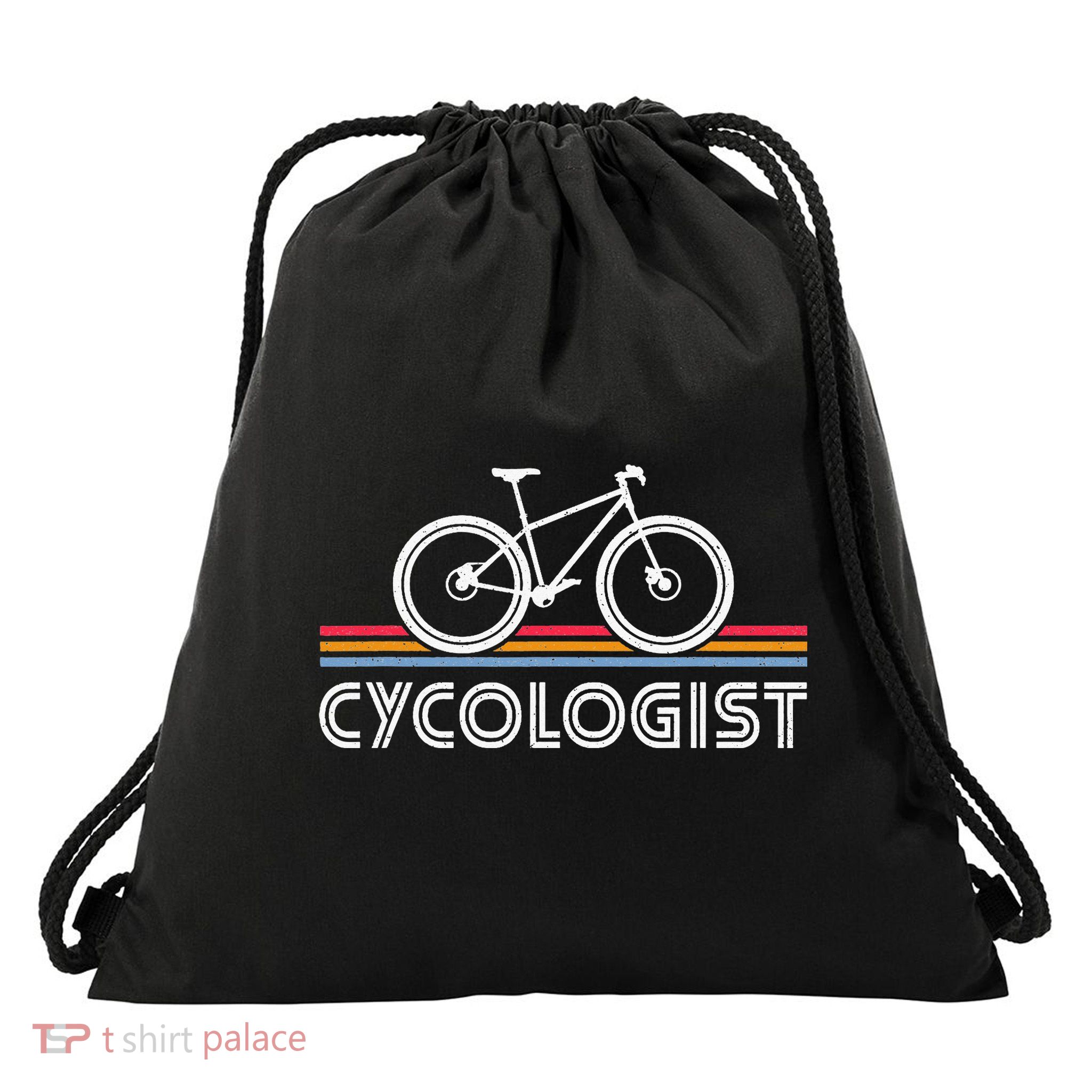 Cycologist Bicycle Funny Cycling Cycologist Drawstring Bag