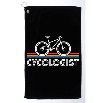 Cycologist Bicycle Funny Cycling Cycologist Golf Towel