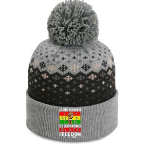 Celebrate Black Freedom Day Juneteenth Black History Month Funny Gift The Baniff Cuffed Pom Beanie