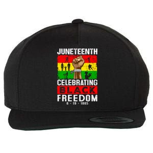 Celebrate Black Freedom Day Juneteenth Black History Month Funny Gift Wool Snapback Cap