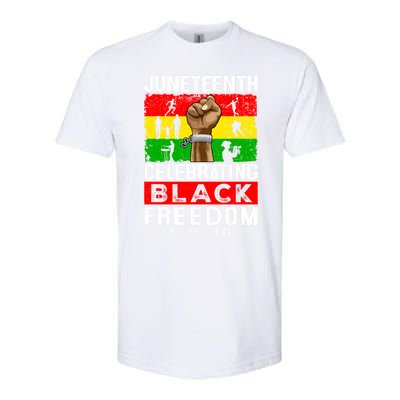 Celebrate Black Freedom Day Juneteenth Black History Month Funny Gift Softstyle® CVC T-Shirt