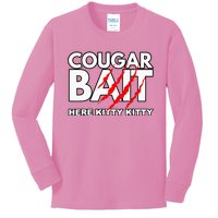 Cougar Bait Funny Halloween Costume Older Kids Long Sleeve Shirt