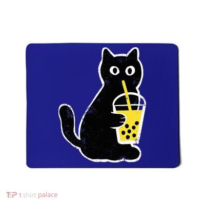 Cat Boba Funny Anime Japanese Mousepad