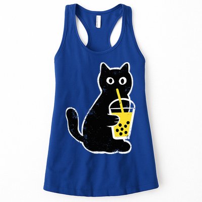 Cat Boba Funny Anime Japanese Womens Tank Top