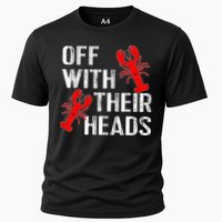 Crawfish Boil Funny Crayfish Off With Their Heads Crawfish Cooling Performance Crew T-Shirt
