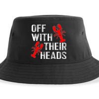 Crawfish Boil Funny Crayfish Off With Their Heads Crawfish Sustainable Bucket Hat